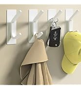 VINHOLD Heavy Duty Self Adhesive Hooks, Stainless Steel Wall Hooks for Hanging Coats, Towels, Hat...