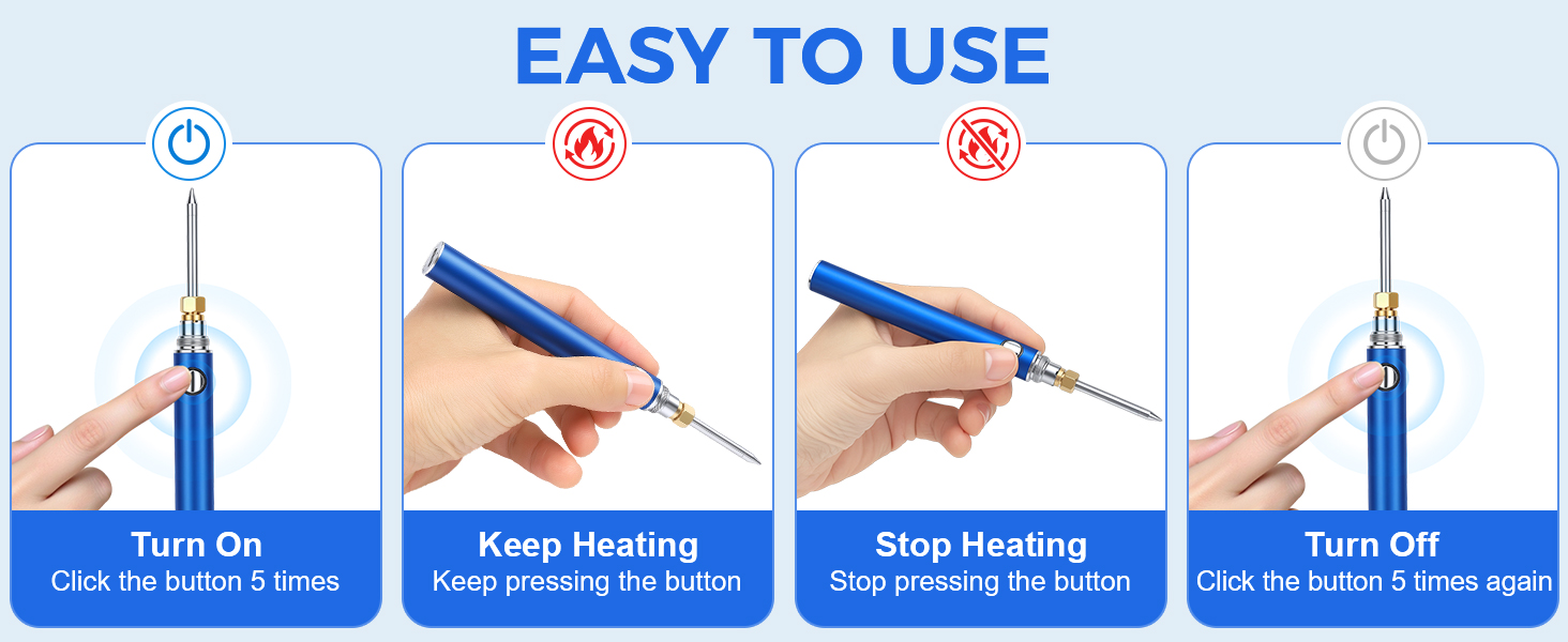 Cordless Soldering Iron Kit