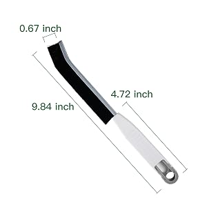 Crevice Cleaning Brush with Tweezers