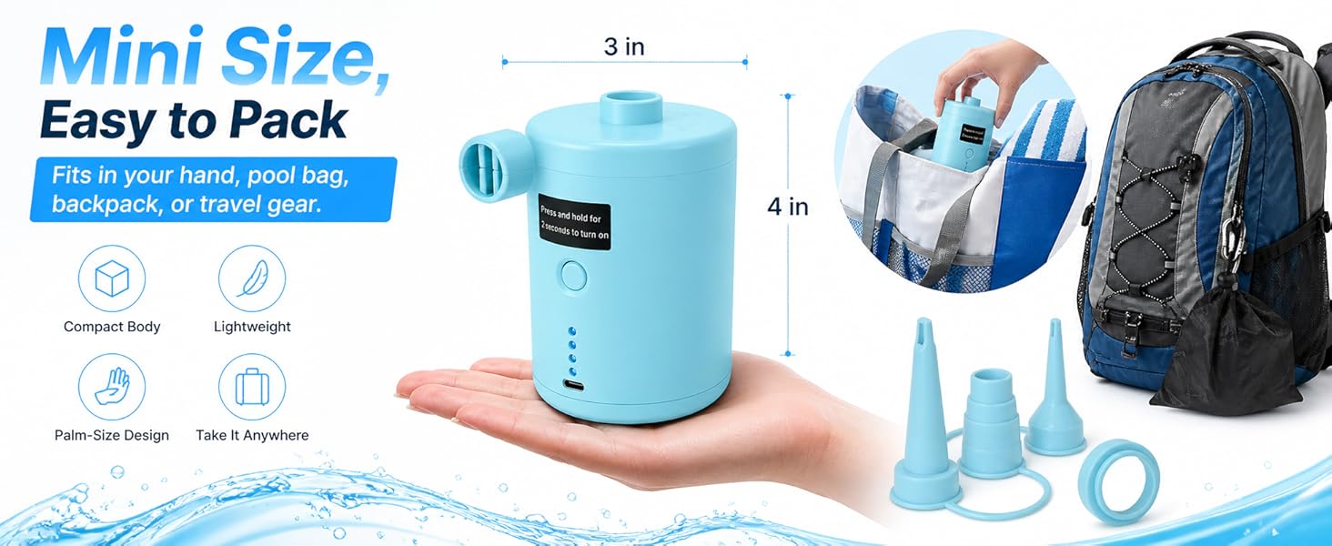 rechargeable air pump