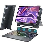 Magnetic Backlit Keyboard Case for iPad Air-5th 4th Generation 10.9-inch Pro 11 1st/2nd/3rd/4th ,...