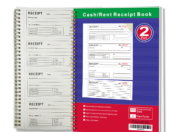 receipt book