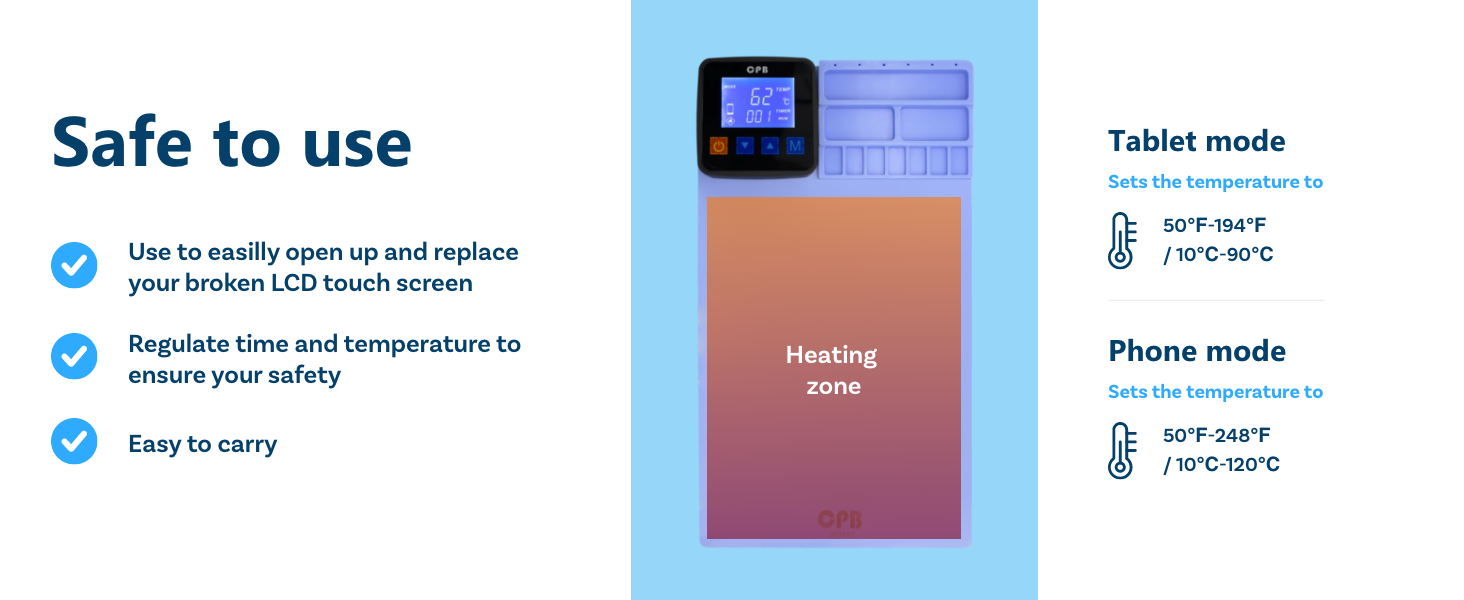 Screen Heating Pad