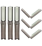 Mini Reusable Lint Roller for Travel, 8 Pack Washable Foldable Lint Remover with Sticky Gel, Port...