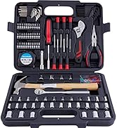 149 Piece MECHMAX Home Repair Tool Set with Tool Box Storage Case, for Household, Garage, Car, Ap...