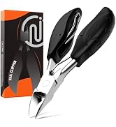 Toenail Clippers for Thick Toenails,Professional Toenail Clippers for Seniors Men Women,Sharp Ing...