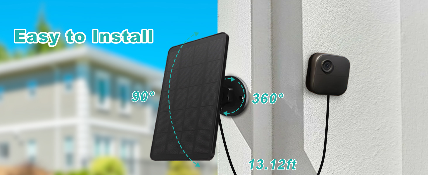 blink outdoor solar panel