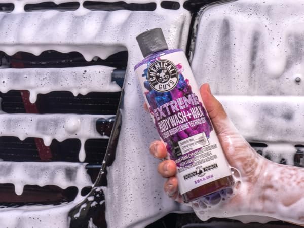 pH balanced car shampoo gentle enough for routine weekly washing on any finish