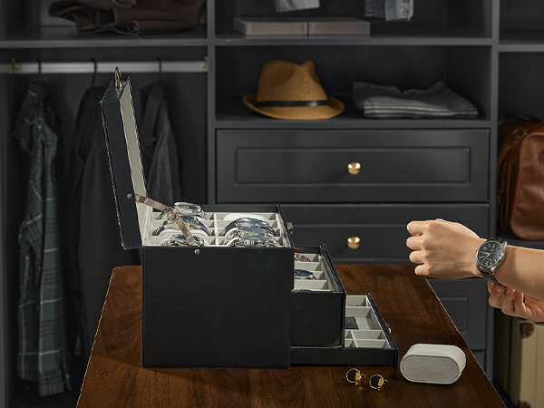 Watch Holder with Drawer