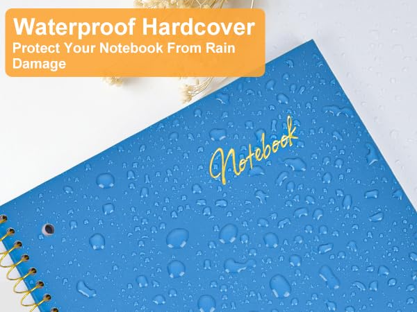 Waterproof Hardcover: Protect Your Notebook From Rain Damage