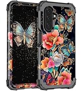 Hekodonk for Galaxy A17 5G Case,Three Layer Heavy Duty Shockproof Protection Hard Plastic+Soft Si...