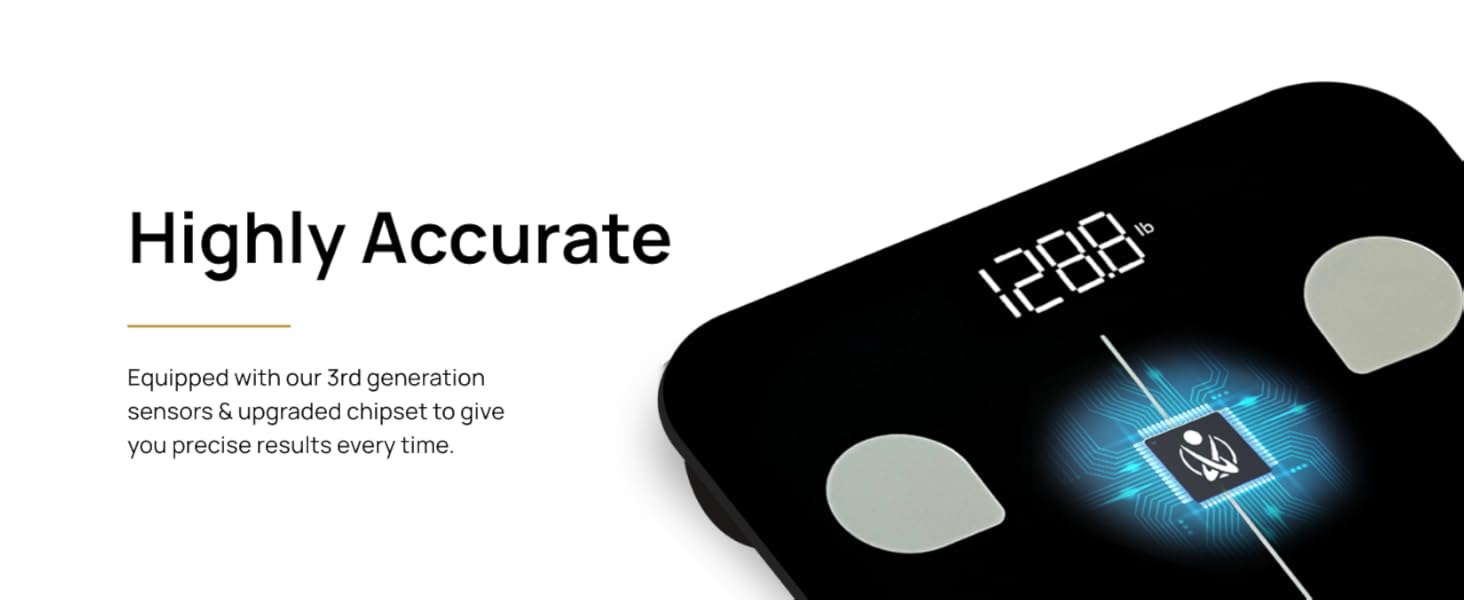 I-BF003 - Bluetooth Smart Body Fat Scale - Premium A+