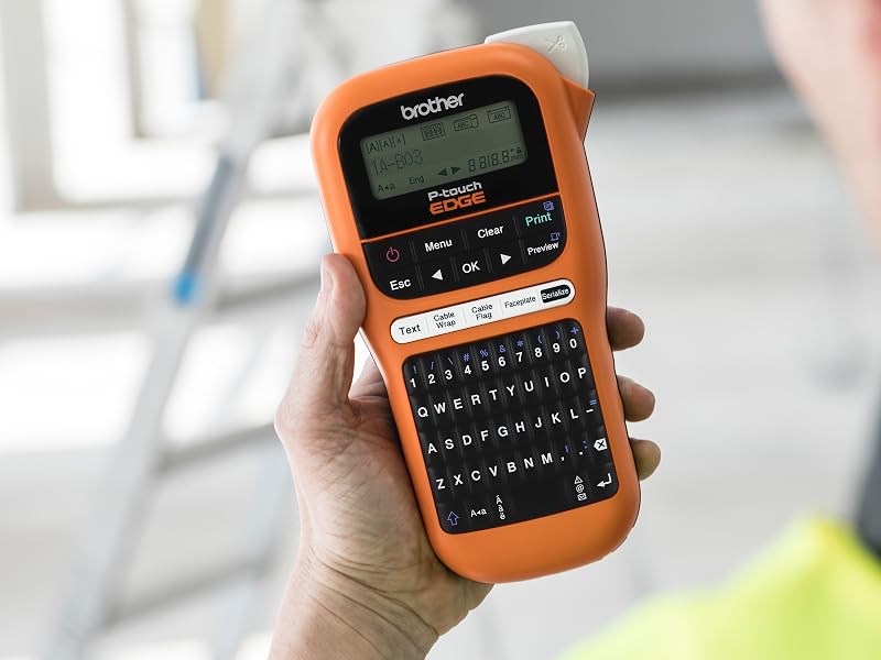 Brother PT-E110 mobile industrial label printer