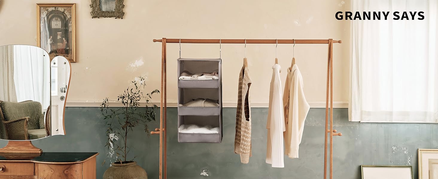 GS0003ASGY6-GRANNY SAYS-Hanging Organizer-A+-1