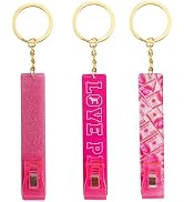 ANHBKAR 3PCS Credit Card Grabber for Long Nails Keychain, Card Puller Acrylic Material, Debit Car...