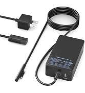 Surface Pro Charger 85W, Microsoft Surface Charger for Surface Pro 9/8/7+, Surface Laptop 5/4/3, ...