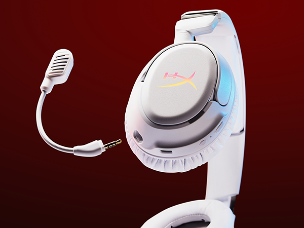 Detachable Boom Microphone and Built-in Internal Mic