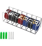 GTI Belt Organizer, 7 Compartments Belt Organizer for Closet and Drawer, Acrylic Display Case for...
