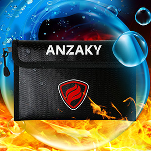 Fireproof Water Resistant money Bag 3-layers Fiberglass Non-itchy valuable Cash Jewelry Herb