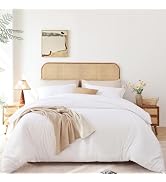 Whitney Home Textile Soft Breathable Duvet Cover Queen Size - 100% Washed Double Brushed Bedding ...