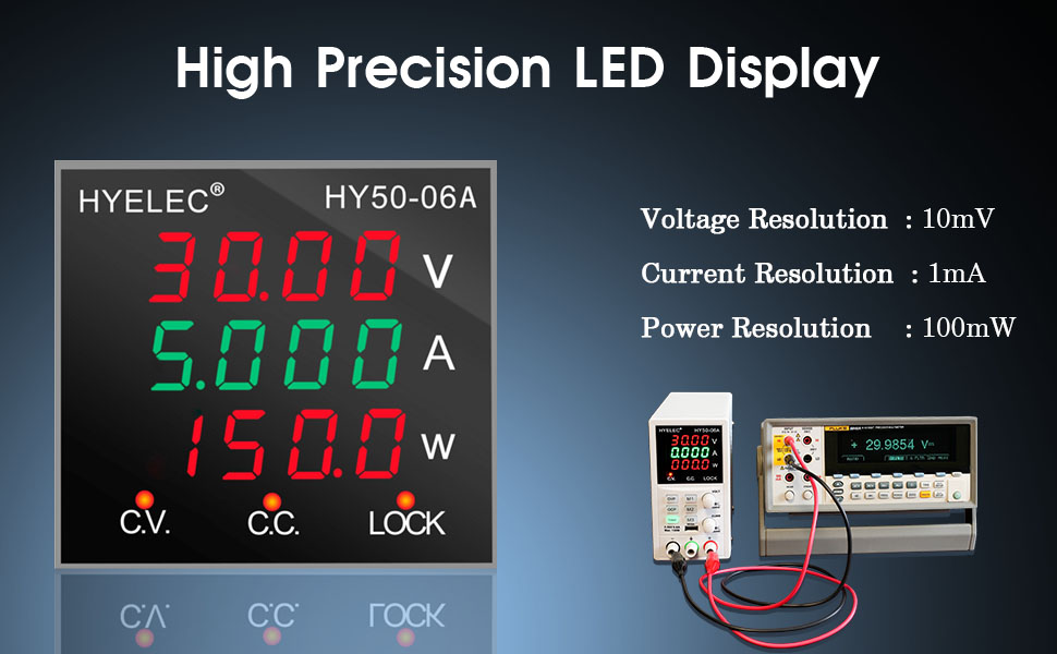 High precision LED display