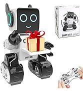 Robot Toys for Kids 5-7, Intelligent Interactive Remote Control Robot Toy with Built-in Piggy Ban...