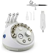 4 In 1 Diamond Dermabrasion Microdermabrasion Skin Scrubber Vacuum Facial peeling Sprayer Blackhe...