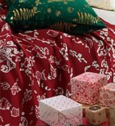 Topfinel 18x18 Red Christmas Throw Pillow Covers Set of 2, Xmas Decoration Soft Velvet Pillow Covers