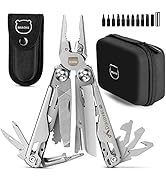 MIAOKE Multitool 23 in 1 with Premium Gift Box, Screwdrivers Saw Screwdrivers Bottle Opener Plier...