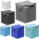 Keep your home, kitchen and car spotless with this set of premium microfiber cleaning towels.