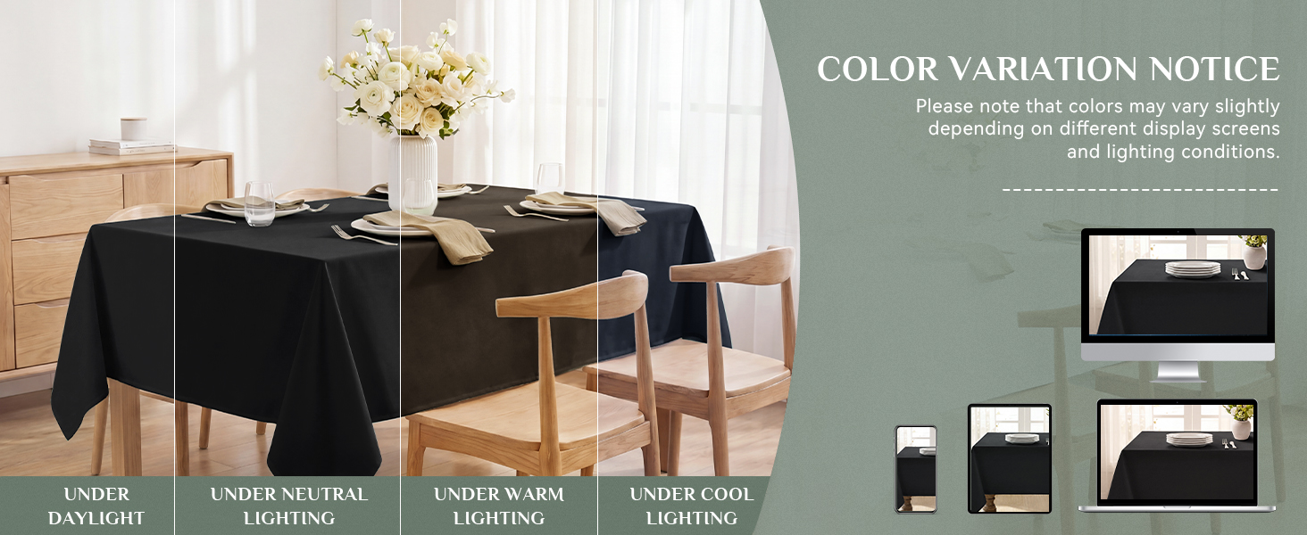table cloth rectangle table