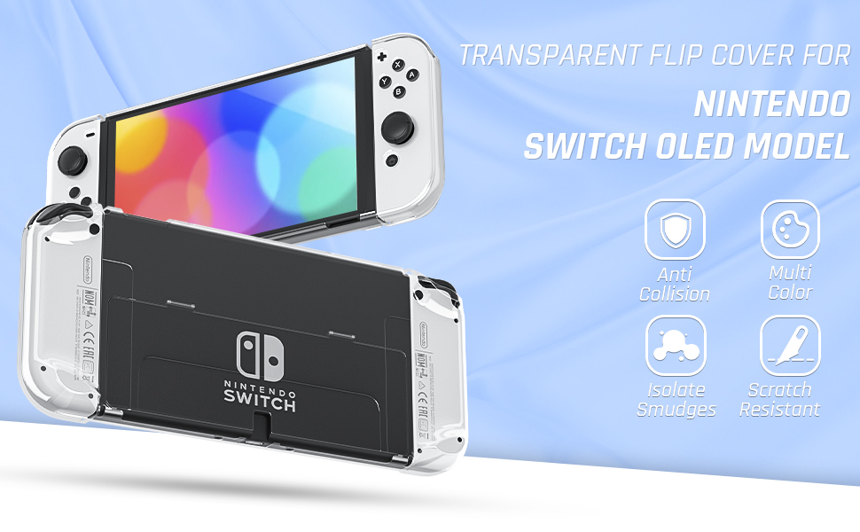 Clear Case for Nintendo Switch OLED