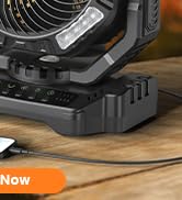 40000mah battery operated camping with light and remote