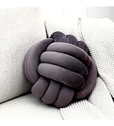 Petrella Knot Pillows Ball Round Throw Pillows Home Decor Cushion Decorative Aesthetic Throw Pill...