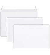 6x9 Booklet Envelopes - 250 pack - Mailing Envelopes Self Seal - White Letter Envelopes with Peel...
