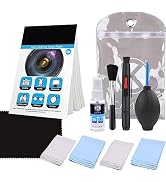 Professional Camera Cleaning Kit for DSLR Cameras (Canon, Nikon, Pentax, Sony) Including 1 Double...