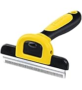 MIU COLOR Pet Grooming Brush, Deshedding Tool for Dogs & Cats-Effectively Reduces Shedding by up ...