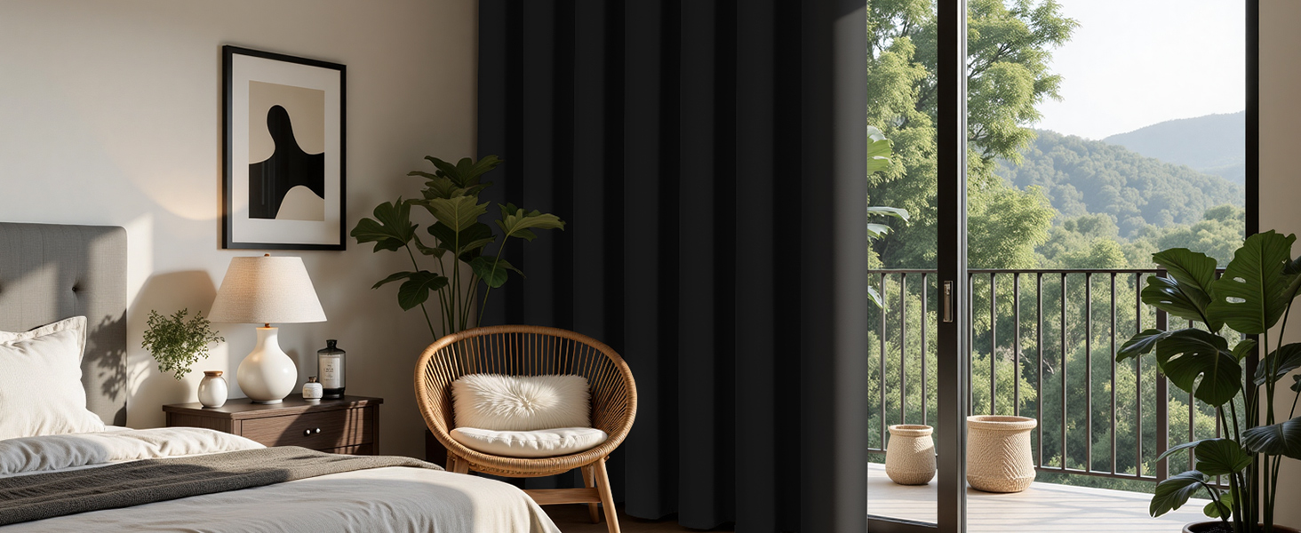 Blackout Patio Sliding Door Curtains