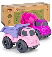 Aigitoy Dump Truck Toys for 3 Year Old Boys, BPA Free, Phthalates Free, PVC, Dump Truck, Mixer Ce...