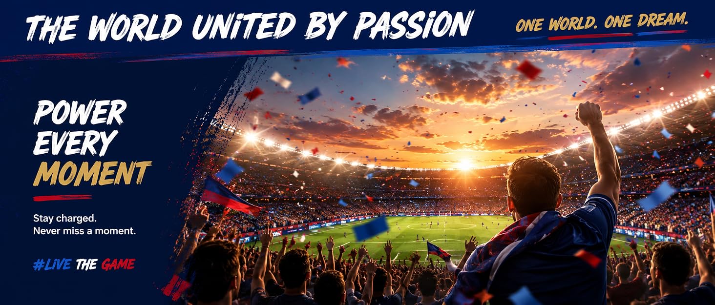 POWER UP EVERY MATCH - STAY POWERED. STAY IN THE GAME.