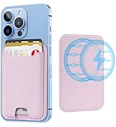 TopMade for Magsafe Wallet, Magnetic Wallet Card Holder for iPhone 15, iPhone 14/13/12 Series, Le...