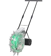 LABIXIAOXIN Multi-Function Seeder Hand-Push Broadcast Spreader, Garden Push Seeder with Heavy-Dut...