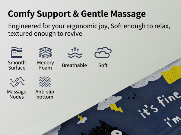 2 in 1 Ergo Comfy Keyboard Pad with Wrist Support —— Where Health Meets Comfy