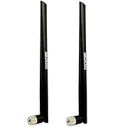 TECHTOO WiFi Antenna Dual Band 7dBi 2.4GHz/5.8GHz with RP-SMA Connector for Wireless Network Rout...