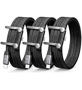 USB C to USB C Cable, 240W Fast Charging Cable with Built-in Phone Stand | (5 FT, Black), 90° Bra...