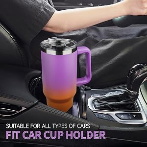Leak Proof Thermal Travel Coffee Mug Cup