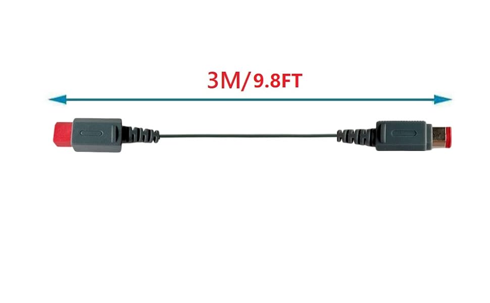 Sensor Bar Extension Cable Compatible for Wii/Wii U