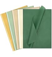 woric 120 Sheets Green Tissue Paper for Gift Bags Sage Green Tissue Paper Bulk for Gifts Wrapping...