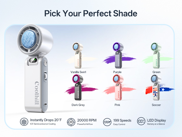 Pro Handheld Portable fan