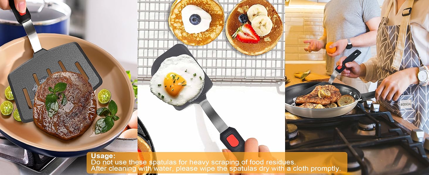 spatula set for cooking
